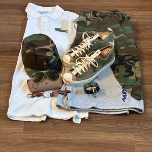 Custom Camo x Champion Sweat Shorts
